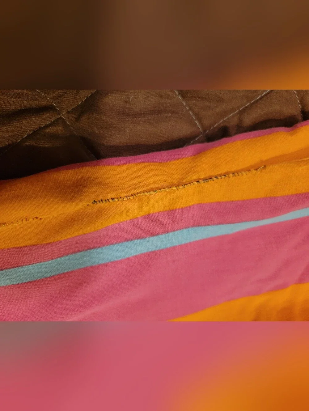 Multi-Color Striped Comforter - Bright Stripe Bedding